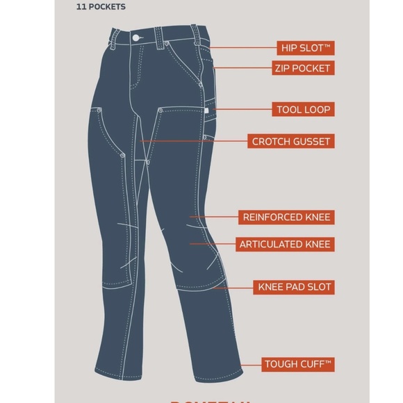 Dovetail Old School High Rise - Size 6/32 in Hickory Stripe - Picture 3 of 13